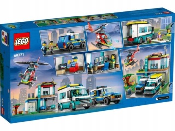 LEGO CITY 60371 ПАРКОВКА ДЛЯ ПРИВИЛЕГИРОВАННЫХ АВТОМОБИЛЕЙ