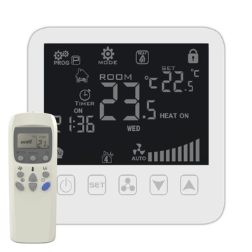 Sterownik Klimakonwektora Fancoil 4P Pilot LCD