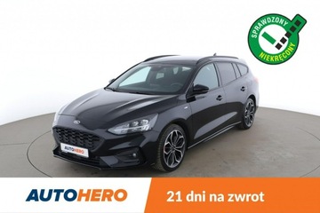 Ford Focus III Kombi Facelifting 2.0 TDCi 150KM 2018 Ford Focus 150KM, full LED, navi, panorama, klima