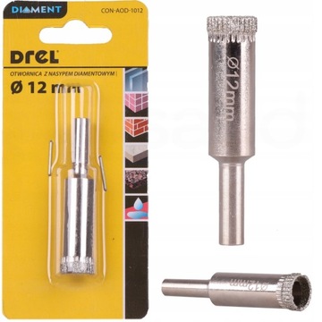 Дрель бриллиантовые отверстия Gres Glass 4-65 мм