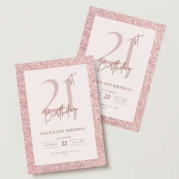 ZAPROSZENIE dowolna okazja + elegancka koperta