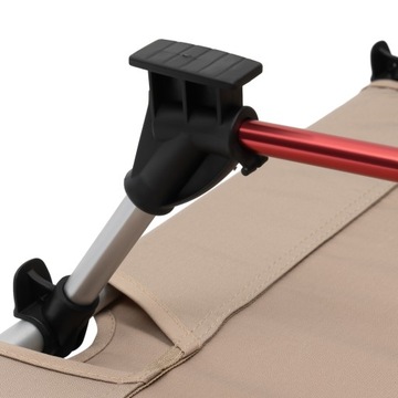 Раскладная походная кровать из алюминиевого сплава 190\65 см.