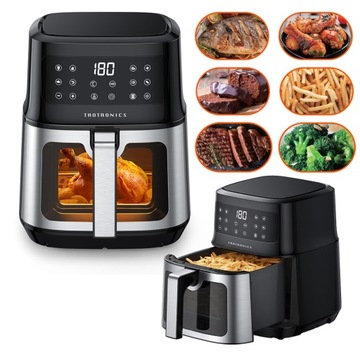 Frytkownica beztłuszczowa TaoTronics TT-AF011 1200W 5,3l 8 trybów AIR FRYER