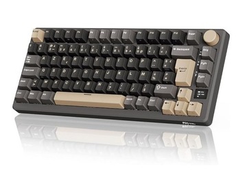 RK M75 Klawiatura Mechaniczna 75% RGB OLED BT5.0/2.4G USB-C Azerty