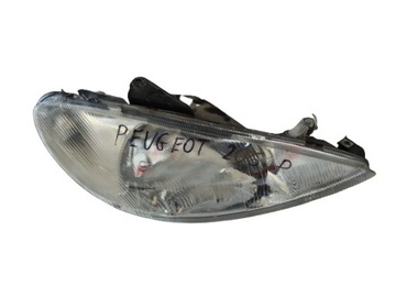 PEUGEOT 206 LAMPA PRAWY PRZÓD