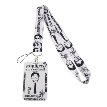 Ремешок-брелок для ключей с телешоу «Друзья», ID кредитной карты, веревочная цепочка, ожерелье, телефон