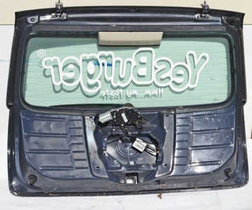VW FOX VÍKO KUFRU ZADNÍ Z SKLO (OKNO) PĚKNÝ PALCŮ