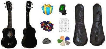 UKULELE SOPRANOWE + AKCESORIA + GRATIS - PROMO