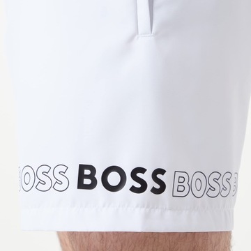 Hugo Boss Boss Szorty kąpielowe Dolphin z tkaniny