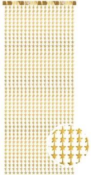 KURTYNA ZŁOTE GWIAZDKI ŚWIĘTA BOŻE NARODZENIE TŁO DO ZDJĘĆ 100 X 250 CM XXL