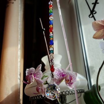 Украшение окна «Ловец солнца» подставка для орхидей