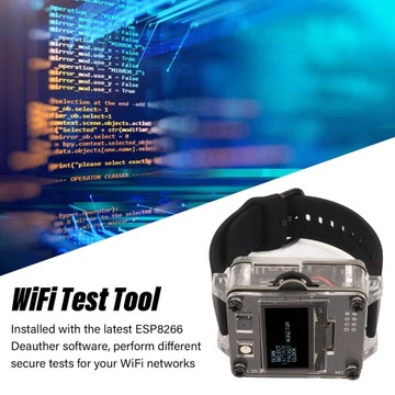 Wi-Fi deauther часы se esp8266 программируемая плата разработки носимые часы