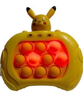 POP IT GRA ANTYSTRESOWA ZRĘCZNOŚCIOWA ELEKTRYCZNA PIKATCHU LOGICZNA ZABAWKA