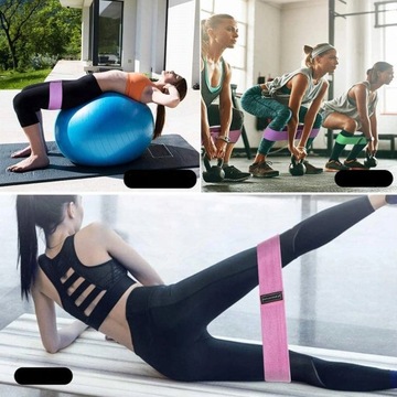 НАБОР ИЗ 3 ЭНЕРГЕТИК, МАТЕРИАЛЬНЫХ ЛЕНТ ДЛЯ УПРАЖНЕНИЙ