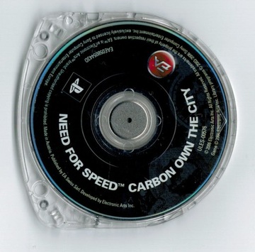 GRA SONY PSP NEED FOR SPEED CARBON OWN THE CITY