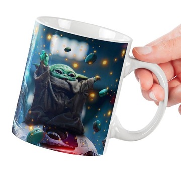 NAJLEPSZY KUBEK DLA DZIECI BABY YODA GROGU NA PREZENT SUPER JAKOŚĆ
