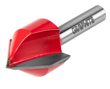 Фреза V-образная, HM, 25,4х25,4мм, хвостовик 8мм