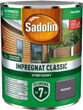 SADOLIN CLASSIC HYBRYDOWY 0,75L Antracyt NOWOŚĆ!
