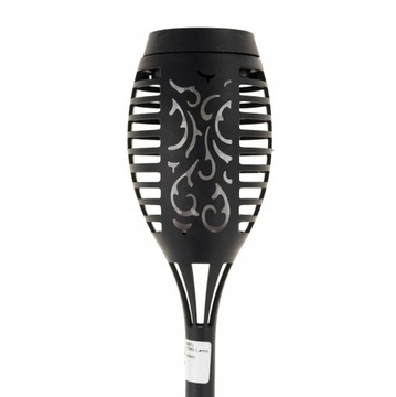 Садовый декоративный фонарь с солнечным светом и пламенем, 2 шт.