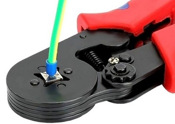 ОБЖИМНЫЙ ИНСТРУМЕНТ ДЛЯ ВТУЛОК КАБЕЛЬНЫХ КЛЕММ 500 шт.