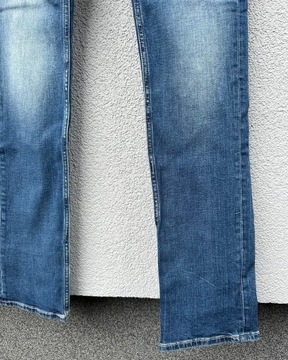 Tommy Hilfiger Jeans W27 L32 granatowe spodnie jeansowe damskie proste