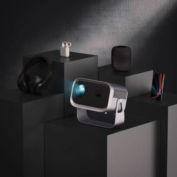 SMART WIFI ANDROID TV ПРОЕКТОР FULL HD ВРАЩАЮЩИЙСЯ СВЕТОДИОДНЫЙ ПРОЕКТОР ПОРТАТИВНАЯ ИДЕЯ