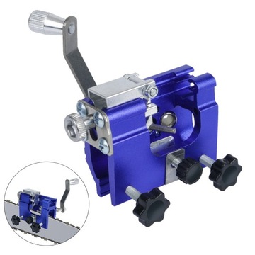 РУЧНАЯ ШЛИФИЛЬНАЯ СТАНКА ПОРТАТИВНАЯ ДЛЯ ЗАТОЧКИ ЦЕПЕЙ БЕНЗИНОВЫХ ПИЛ