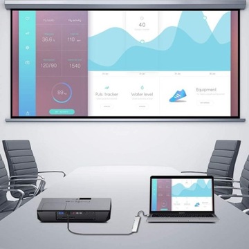 Адаптер 7-в-1 HUB USB-C HDMI 4k PD SD 2x USB 3.0