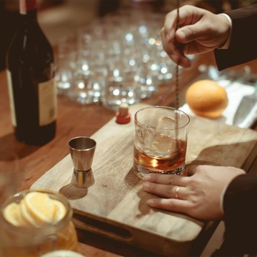 BARTENDER мерный стакан, барменский стакан для алкоголя
