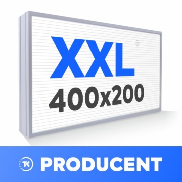 Kaseton reklamowy LED XXL 400x200cm