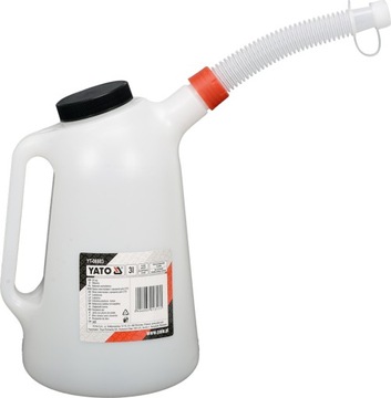 Konewka Nalewak Lejek na Olej, Płyny ekspl.3L YATO