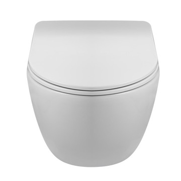 ПОДВЕСНОЙ УНИТАЗ BALNEO LUNA БЕЗ ОБОДКИ С СИДЕНЬЕМ CLIK