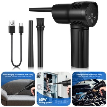 Компьютерный пылесос Air Duster TOP-PC с воздуходувкой