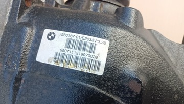 DIFER BMW E81 E82 E87 E90 E91 E92 E93 BENZÍN PŘELOŽENÍ 3,38