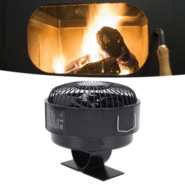 Круглый каминный вентилятор DV с тепловым приводом