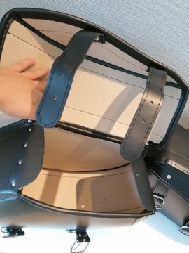 СУМКИ ИЗ НАТУРАЛЬНОЙ КОЖИ HONDA VTX 1300 1800 VT 750 1100 18 Л