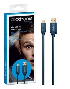 Кабель Mini USB 2.0 - 1м, Передача данных 480 Мбит/с