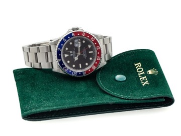 ROLEX OYSTER PERPETUAL DATE GMT-MASTER PEPSI STAL 40MM AUTOMAT REF. 16700