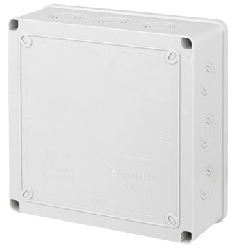 ГЕРМЕТИЧНАЯ ПОВЕРХНОСТЬ КОРОБКА ABS IP65 200X200X80 КОРПУС КОРОБКИ