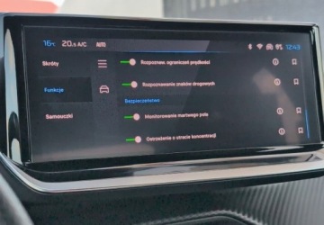 Peugeot 2008 II e-SUV Facelifting Elektryczny 54kWh 156KM 2023 Peugeot 2008 e-2008 54kWh GT SalonPL 156KM Najmocnieszy Bogata Opcja Od Re, zdjęcie 27