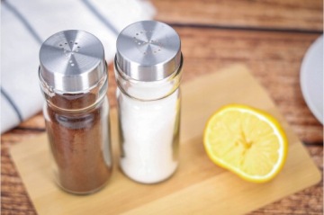 ПРИПРАВА «СОЛЬ И ПЕРЦ ИГРА», классический набор из стекла и стали