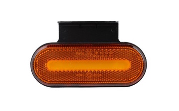 LAMPA OBRYSOWA LED POMARAŃCZOWA NEON OBRYSÓWKA