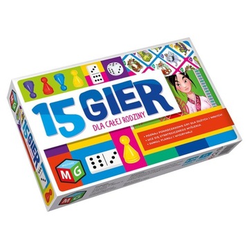 15 GIER od 4 LAT GRY PLANSZOWE