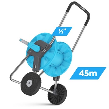 ТЕЛЕЖКА, ПОДСТАВКА ДЛЯ ШЛАНГА, КАТУШКА, 1/2