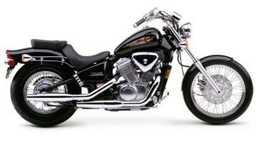 Пороги+ходунки HONDA SHADOW VT 600 MATT BLACK