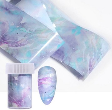 Лист трансферной фольги | ФИОЛЕТОВЫЙ СЕРЫЙ МРАМОР