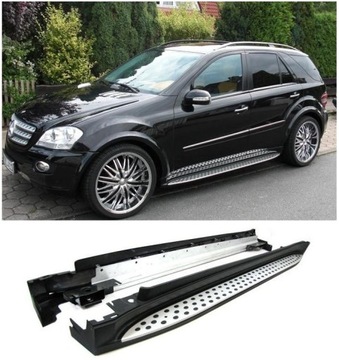 STOPNIE PROGOWE MERCEDES ML W164 05-11 KOMPLET
