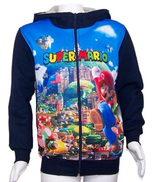 ДЕТСКАЯ ТОЛСТОВКА С КАПЮШОНОМ SUPER MARIO