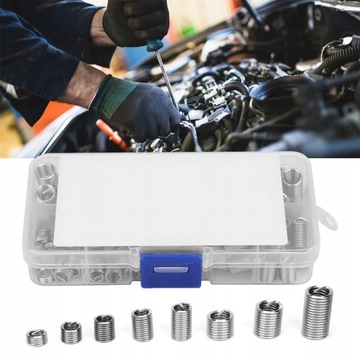 РЕЗЬБОРЕМОНТНЫЕ ПРУЖИНЫ М6 М8 110ШТ.