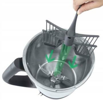 МЕШАЛКА-БАБОЧКА-ВСТАВКА ДЛЯ СМЕСИТЕЛЯ THERMOMIX VORWERK TM6 TM5 TM31